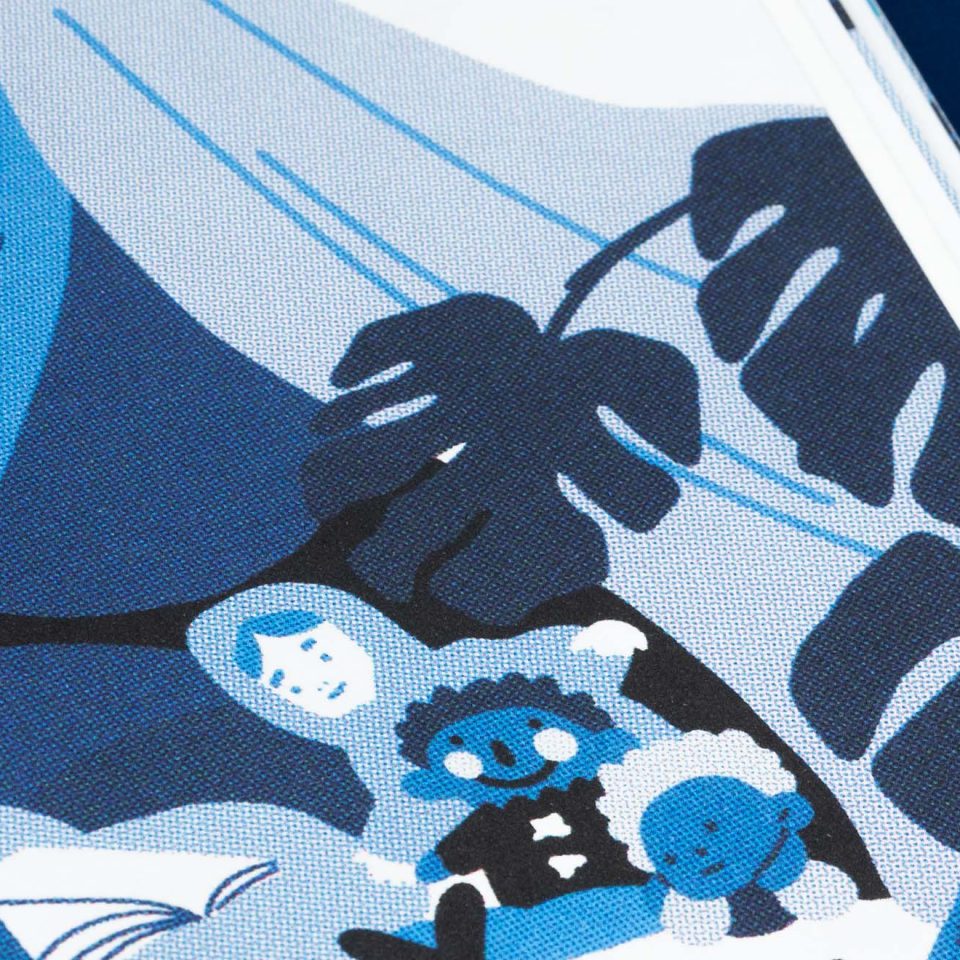 detail van illustratie in het binnenwerk van de softcover van cotcotcot